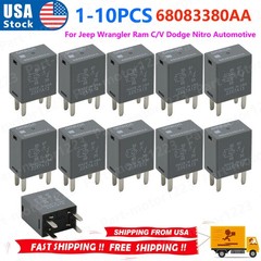 Lots For OMRON 68083380AA 05X7A13 4Pin 12V Horn Start Fog Light Automotive Relay