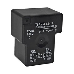 T9AV5L12-12, SPDT 12V 20A 5 Pins PCB Mount Relay – Versatile and Reliable Electr