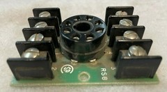 NOS Curtis Industries Relay Socket Assembly 8 Pin Octal + Terminal Blocks, RS8