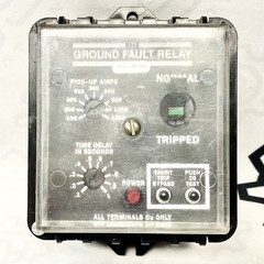 ITI BGFL 259-1200 Ground Fault Relay 120VAC 0.015A OEM Industrial (For Parts)