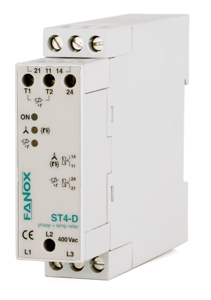 Fanox ST / ST-D – Phase & Temperature Relays