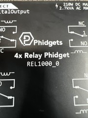Phidgets REL1000_0 4x Relay Phidget REL1000 Relays Outputs Module NOS