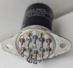 Hart MFG Co. R310B3P-1C 4 PDT Relay Hermetically VTG Sealed 300 OHMS 28 V. D.C.