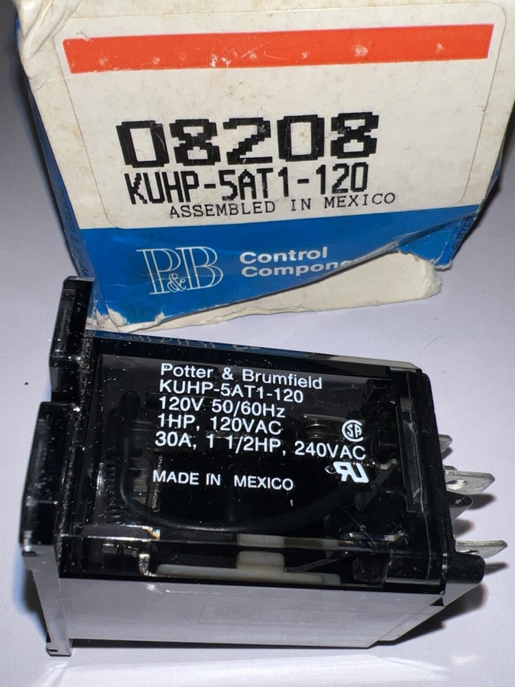 P&B Potter & Brumfield KUHP-5AT1-120 General Purpose Relay New in Box