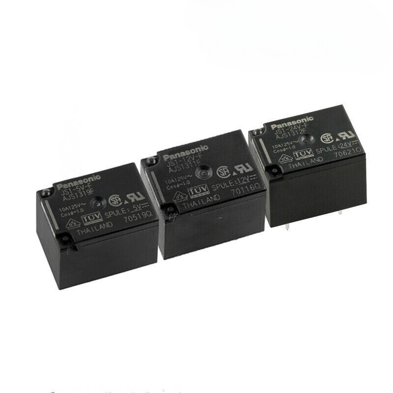 10pcs JS1-5V-F JS1-112V-F JS1-24V-F 5pin 10A original Relay