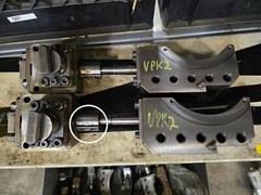 Amada Vipros King 2 1-1/4 Auto Index up complete worm housing 6570433 6536123
