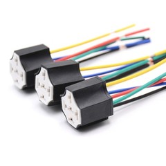 Automotive Ceramic Relay Holder Seat High Temperature Relay Connector With P BL