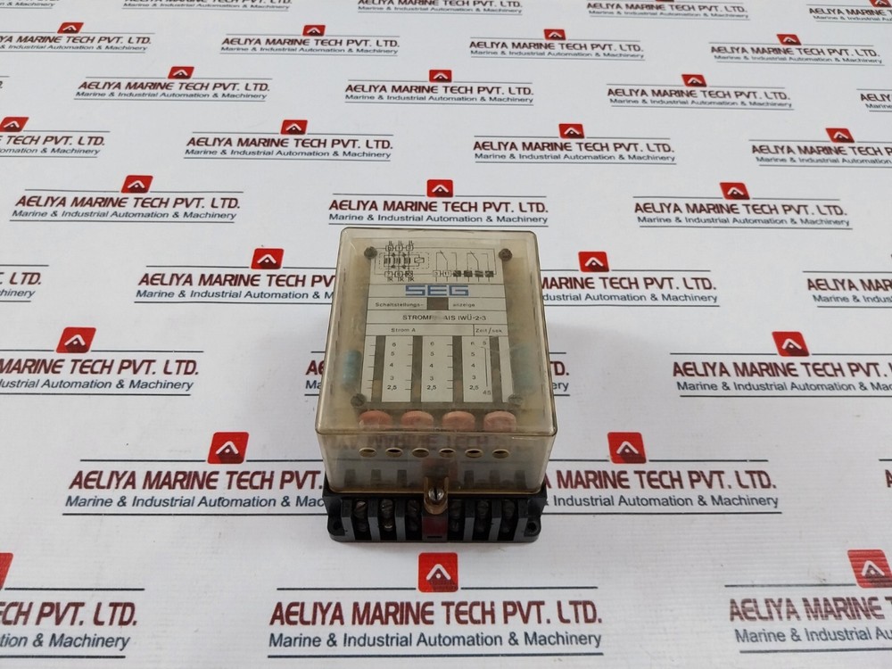 SEG IWU-2-3/S Power Relay 440VAC 1000VA 3X5A