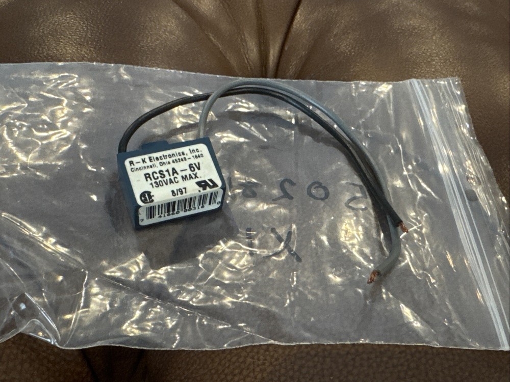 NEW R-K Electronics RCS1A-6V Transient Voltage Filter 130V AC Max FAST SHIPPING