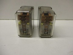 (LOT OF 2) STRUTHERS DUNN 219ABAP RELAY 12V 60HZ (TR)
