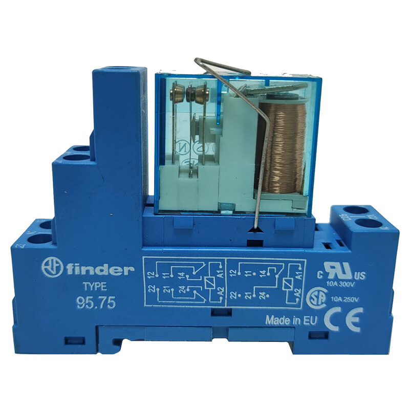 1PC TYPE 40.52S 24VDC Power Relay with 95.75 SMA Socket