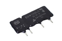 Nihon Inter Zero-Cross AC Relay, Basic Insulation, 120V 2A D2W102LD