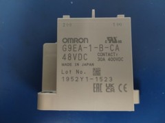 OMRON G9EA-1-B-CA DC48 Industrial Relay High Current Screw SPST-NO 48V 30A
