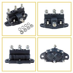 12V Winch Solenoid Relay 6 Terminal Polarity Reversing Switch Replacement