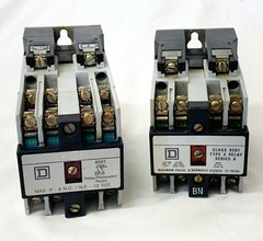 2 Square D Relays # 8501XM040 / 8501XB40 & # 8501X020