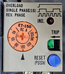 Mitsubishi ET-150 Motor Protection Relay| 40-150A | 660VAC | Japan Made