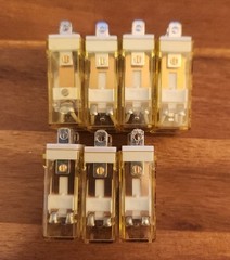 Idec RH1B-U-AC120V (lot of 7 relays)