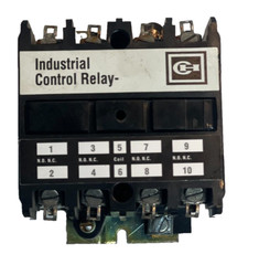 INDUSTRIAL CONTROL RELAY AR4A 10A 600V 110/120V 50/60HZ (STYLE 766A023G01)