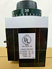 AGASTAT 7012AD 10A 120V 5-50 SEC 60Hz Time Delay Relay DPDT