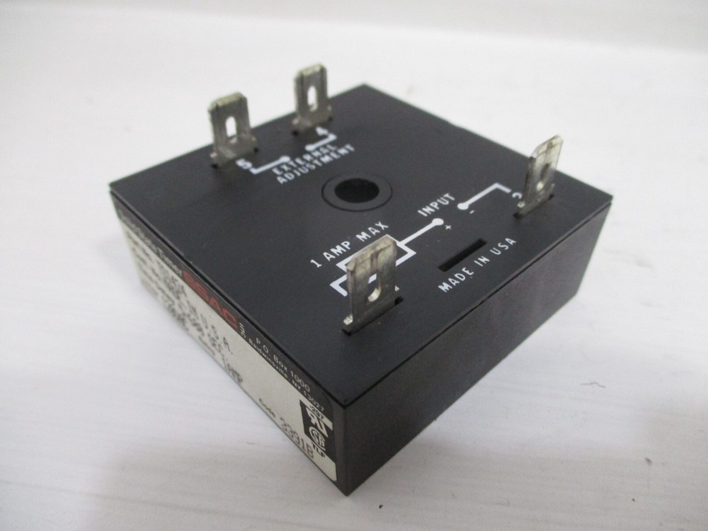 ABB SSAC TS1424 Solid State Timer 120V 1 Amp 5-600 Sec. 1A Asea Brown Boveri