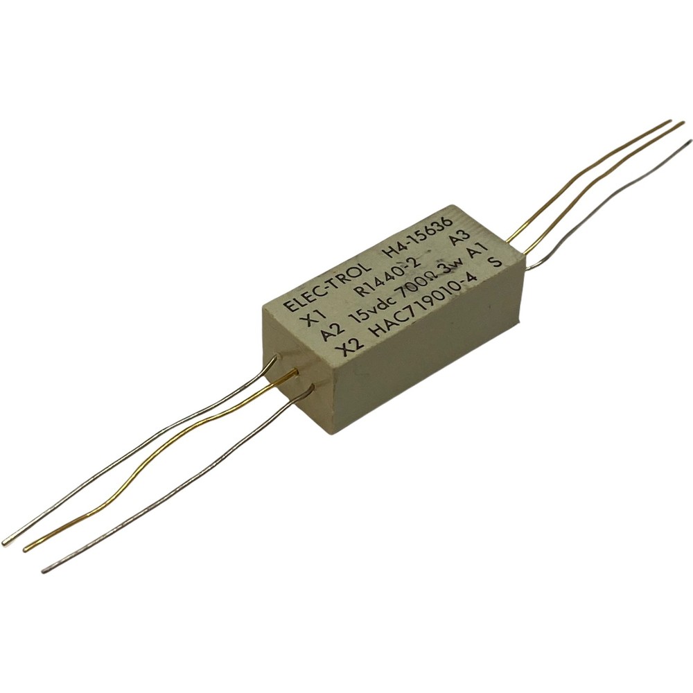 ELEC-TROL R1440-2 15Vdc 700Ohm 3W Relay HAC719010-4