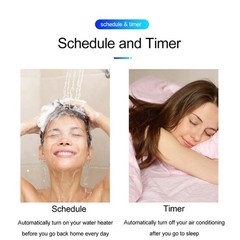 WiFi Smart Timer Switch For Tuya APP Control Remote ON/OFF AC100 240V 16A
