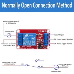 4pcs 1 Channel DC 24V Relay Module with Optocoupler – High/Low Signal Support