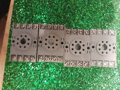 Schneider Electric Square D Relay Socket 8501NR51B 35144 8-Pin Lot Of 4