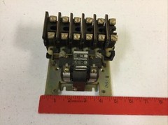 NEW, SYLVANIA BULLETIN 5U6, 120v, 60hz, 7305 A.C. RELAY, FREE SHIPPING