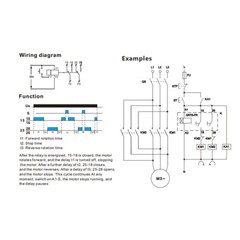 GEYA Digital Forward & Reverse Timer Relay Switch 16A AC/DC12V-240V For Motor