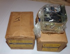 2 NOS 7001 TYPE DO-22 Square D DC MAGNETIC RELAY SER. A 230/250V