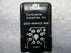 CONTINENTAL INDUSTRIES S505-MM410-40Q RELAY LOT OF 3 NSNP