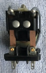 CDE 302A10-12 RELAY 2 PDT 12VAC 8-Blade 24 ohm 10A 1/4Hp