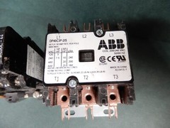 Klockner-Moeller DIL 00L-44-NA (115VAC) & ABB DP40C3P-2/S Contactor 208/240VAC)