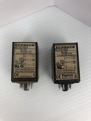 Schrack MT221024 Relay 250V 10A 1/4HP – Lot of 2