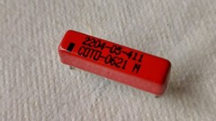 COTO 2204-05-411 Reed Relay 5V SPST 500mA Non-Latching NOS, Qty – 5 pcs