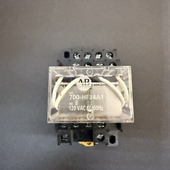Allen Bradley 700-HF34A1 Series B Relay w/ Socket Base 700-HN139 10A Series A