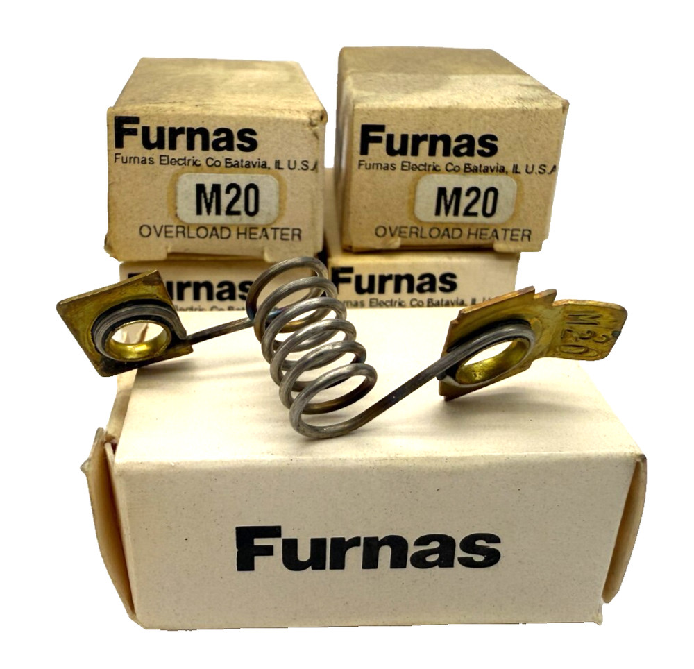 Lot of 5x Furnas M20 Thermal Overload Relay Heater Coil Element