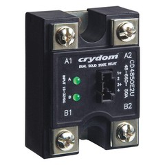 CRYDOM CD2425W2V DualSolStateRelay,In4-32VDC,Out24-280VAC 21R912 PK 20