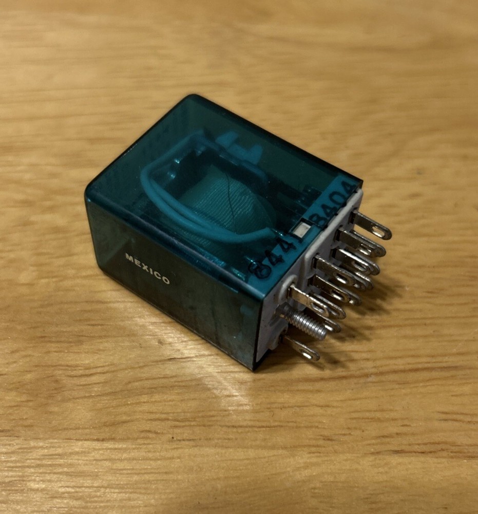 Midtex 156-14B200 Relay 12VDC Coil 28VDC 1/10HP 4PDT 14-Pin