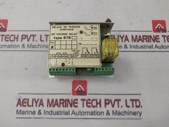 AUTOMATISMES ENERGIE ELECTRONIQUE 678 DC Voltage Relay 24V 4A/10HP 125-250VAC