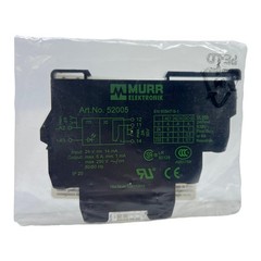 Murr 52005 Input Relay Inp.:24VDC 14mA Out.:max.250V max.6A 50/60Hz