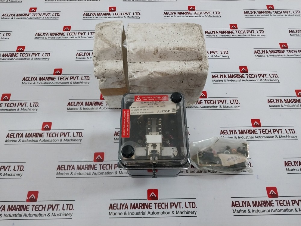 Alstom VAA11YF8402FCH Auxiliary Relay 220-250v Dc RFB9067-002 Rza 0005607