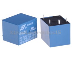 5pcs Mini Power Relay 5V DC SRD-5VDC-SL-C SRD-5VDC-SL-C PCB