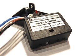 Boxed mini car timer switch air bag light relay 0 to 10 sec kit delay off 12V 1A
