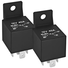 12V Starter Relay Switch 31506-79B 40A/30A (Pack of 2) – 5 Pin Motorcycle Relay