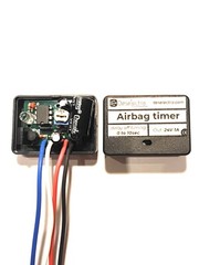 Truck bus mini car timer switch air bag relay 1 to 10 sec kit delay off 24V 1A