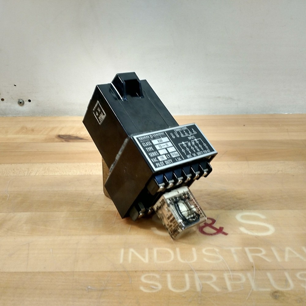 Square D 8501TO21 Solid State Relay, Open Type, Double Pole, Double Throw – NEW
