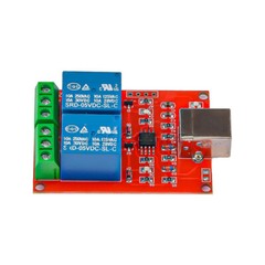 5V USB Relay 2 Channel Programmable Computer Control For Smart Home