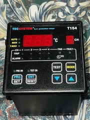 TECSYSTEM T154 Transformer Protection Relay Temperature Controller 24-240V AC/DC